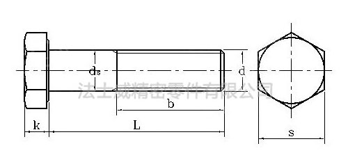 國標GB5783不銹鋼外六角螺絲 國標GB5783不銹鋼外六角螺絲