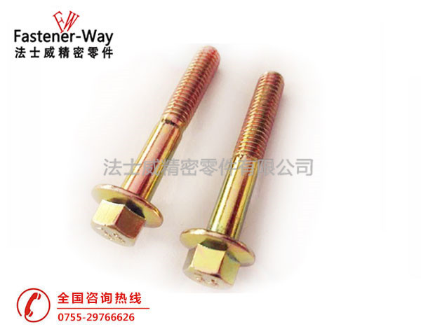 國標GB16674高強度鍍鋅六角法蘭螺絲 國標GB16674高強度鍍鋅六角法蘭螺絲