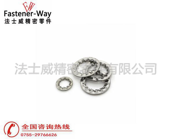 不銹鋼內鋸齒墊圈 不銹鋼內鋸齒墊圈