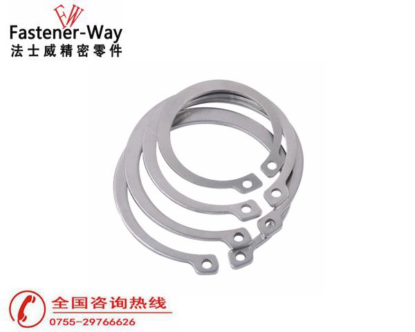 法士威304不銹鋼軸卡軸用擋圈軸用卡簧6 法士威304不銹鋼軸卡軸用擋圈軸用卡簧6