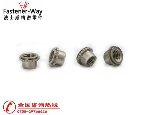 FEX不銹鋼自鎖壓鉚螺母4 FEX不銹鋼自鎖壓鉚螺母4