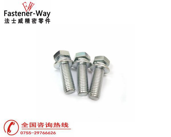 法士威GB9074.17碳鋼外六角組合螺絲5 法士威GB9074.17碳鋼外六角組合螺絲5